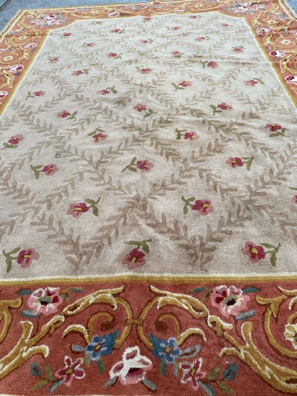 Old French carpet point Janus 177x235 cm