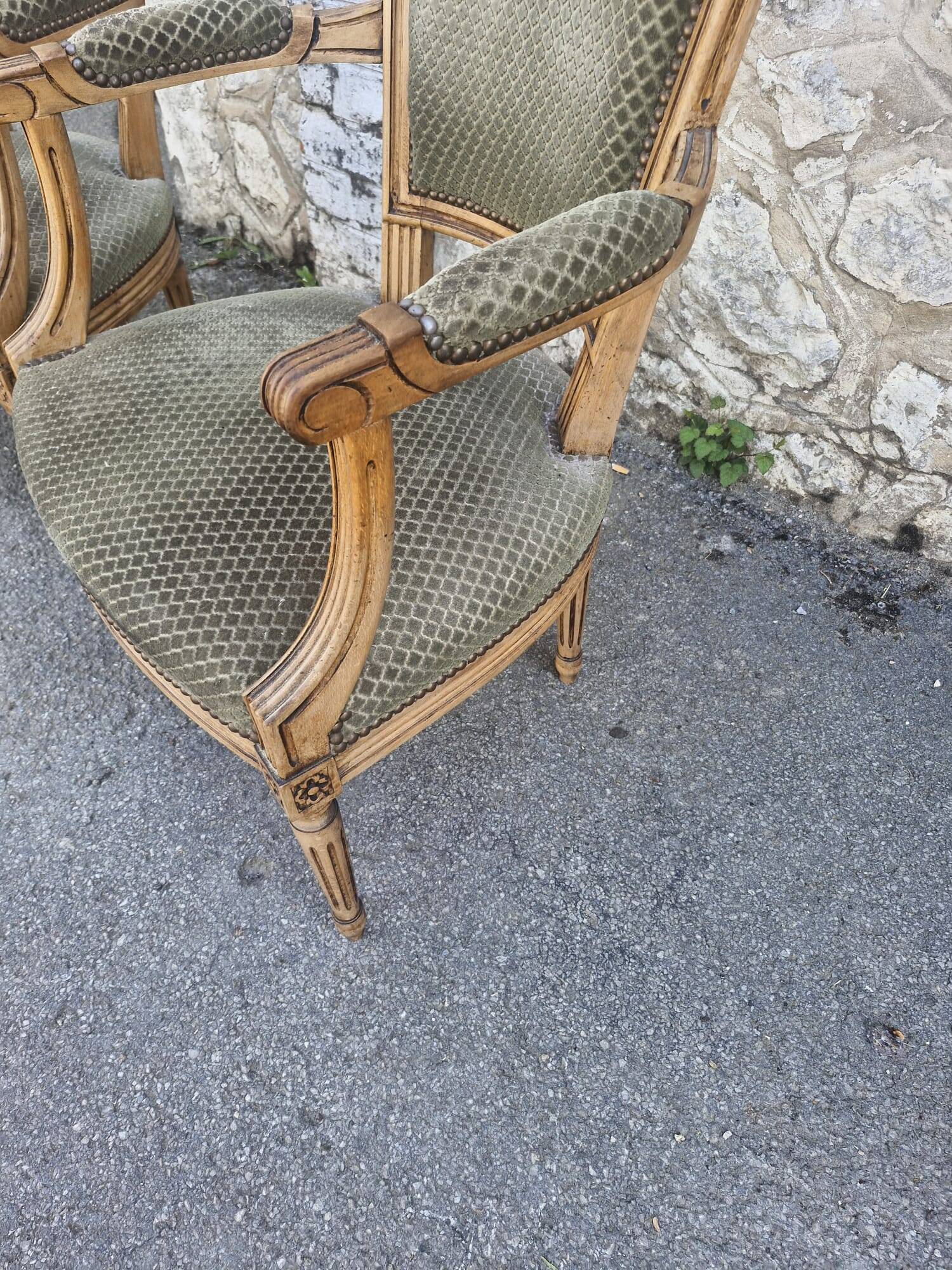 Pair of armchairs