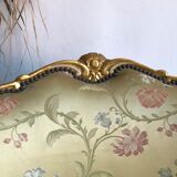 Silk bergère chair