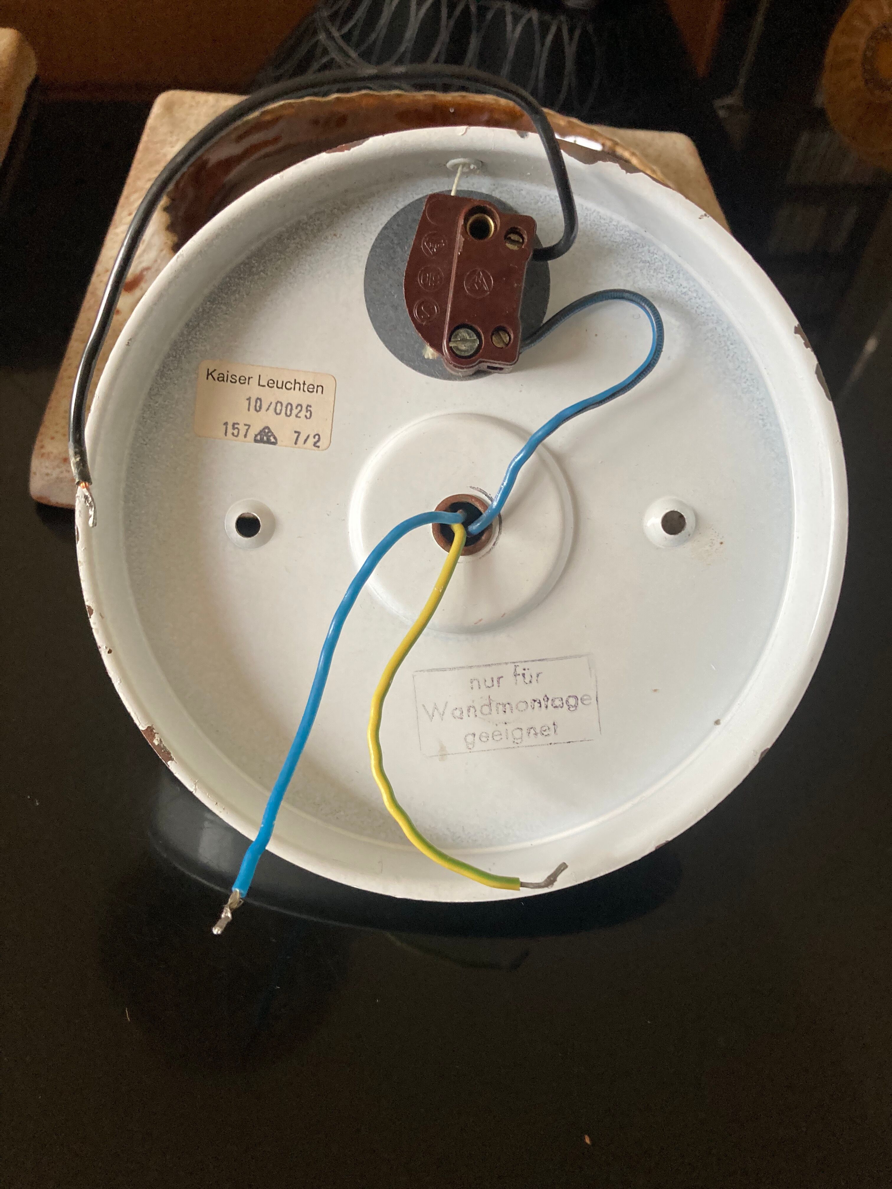 Vintage Fat Lava wall lamps