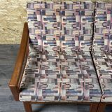 1960s/70s Teak 2-seater sofa by Glostrup Møbelfabrik Denmark Design