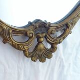 Miroir à encadrement en bronze