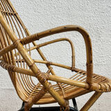 Rattan armchair