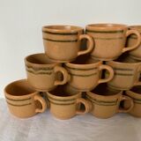 Vintage stoneware mugs