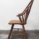 Windsor chair with high spindled back, beech, 1950s.