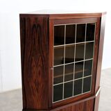 Vitrine vintage | Meuble d'angle | Années 1960 | Danois