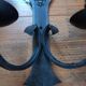 3 vintage iron wall lights/ Medieval/ Castle