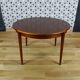 Scandinavian design round table in teak 1960