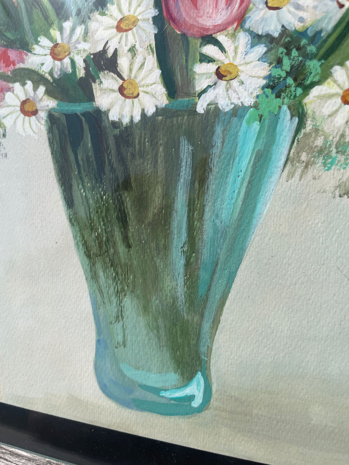 Flower bouquet painting