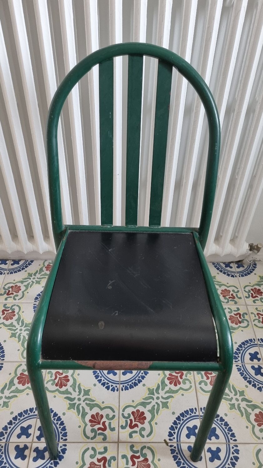 Set of 4 Mallet Stevens chairs