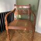 Fauteuil bois et cannage