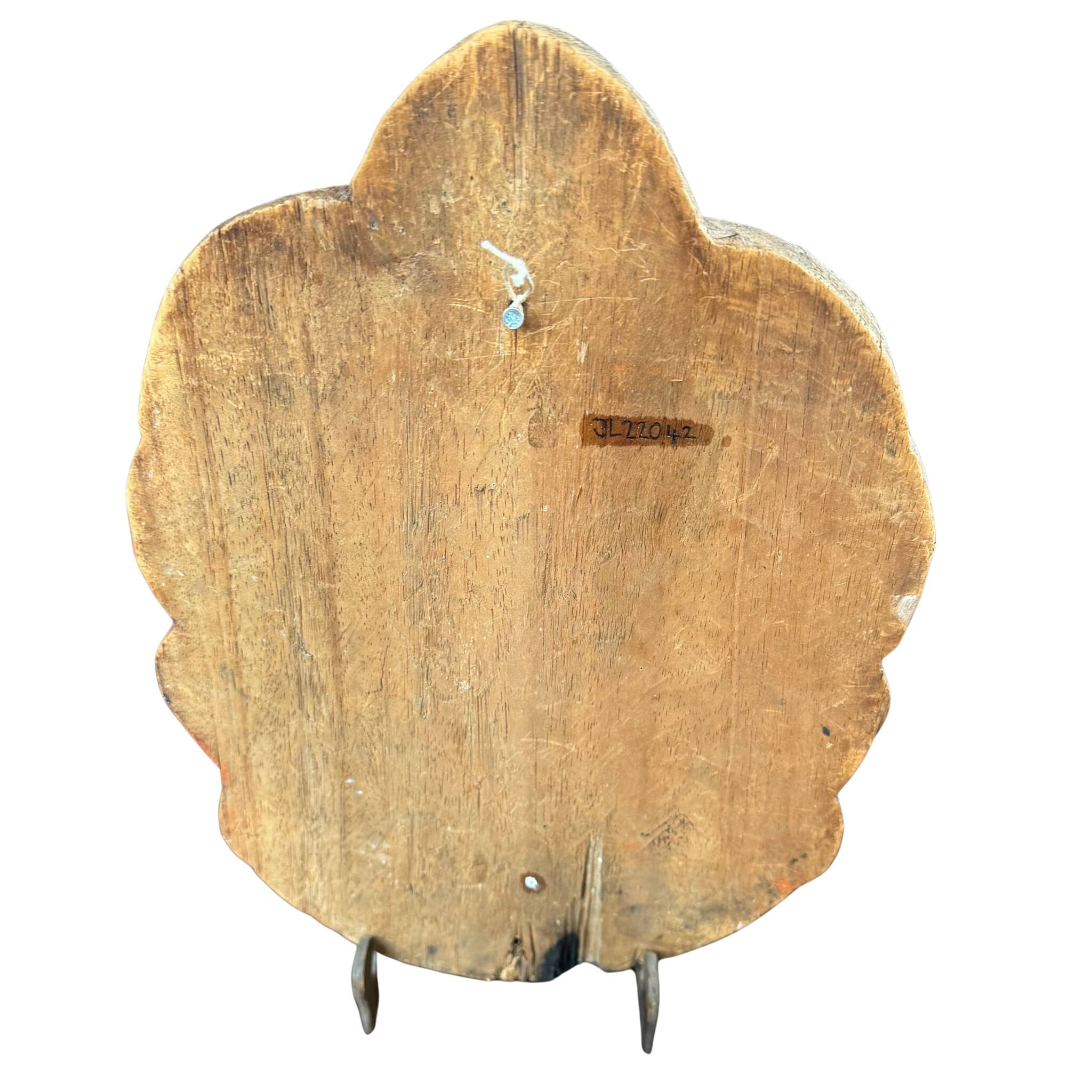 Panneau rituel sculpté – Singa Batak, Sumatra du Nord, années 50–70
