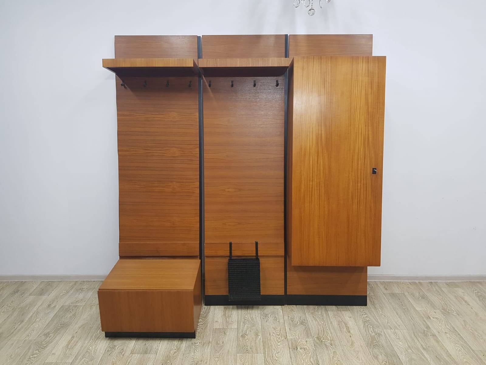 Unique wardrobe / Mid-Century / Teak / Modular, 1970s