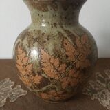 Stoneware vase signed Alain Blanchard