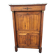 Empire secretary with detached columns in walnut from the 19th century