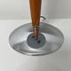 Chrome mushroom lamp in art deco style called liner
