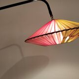 Vintage floor lamp from the 1960s for bedroom or living room.