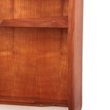 Italian Handmade Walnut wall cabinet from the 1960s.