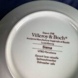 Tasses et sous-tasses à café Villeroy et Boch modèle Siena