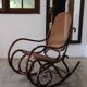 Vintage Thonet rocking chair, 1970s.