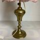 Old brass lamp