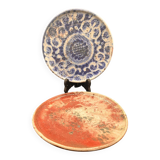 2 glazed ceramic dishes by Paul Guéré