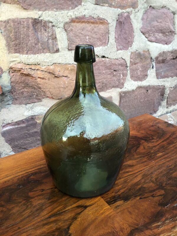 Dame-jeanne bombonne verte