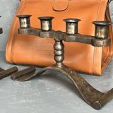 Pair of Art Deco candlesticks from the 1930s by Charles Piguet