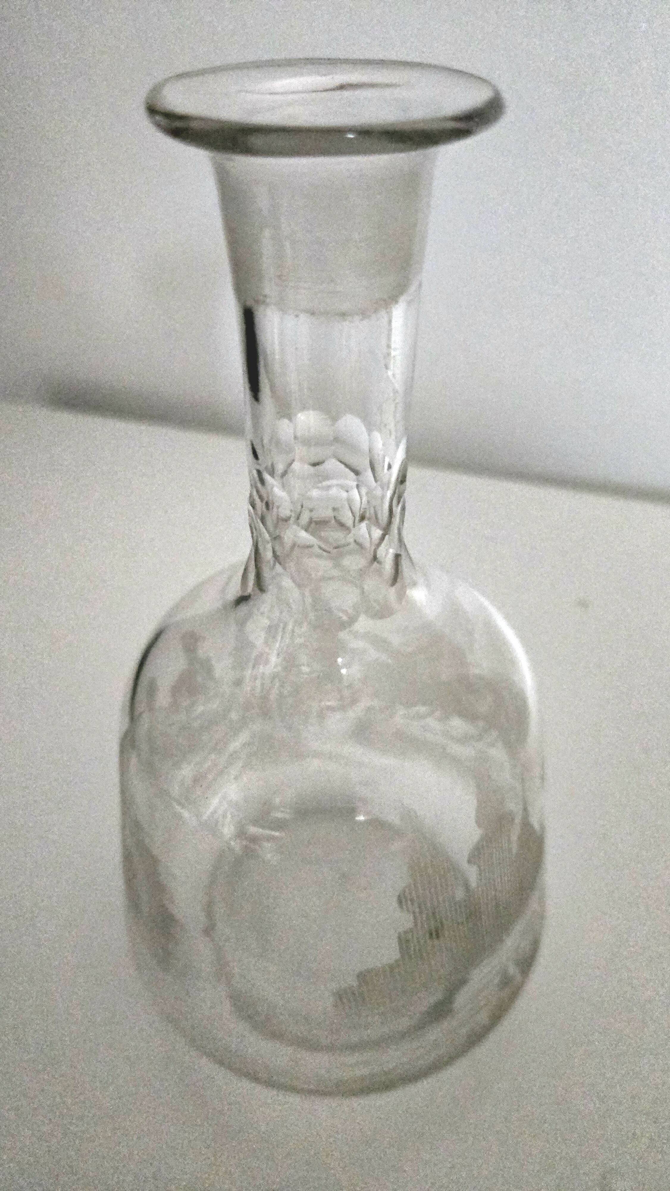Cut glass carafe
