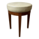 Tabouret tournant en cuir