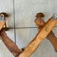 Vintage accordion coat rack