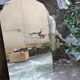 Large beveled mirror 30 years 63x103cm