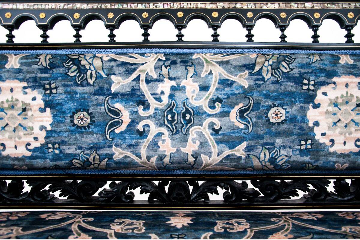 A unique, historic living room set - Hans Makart, Austria, first half of th