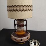 Ceramic floor lamp from the 70s
