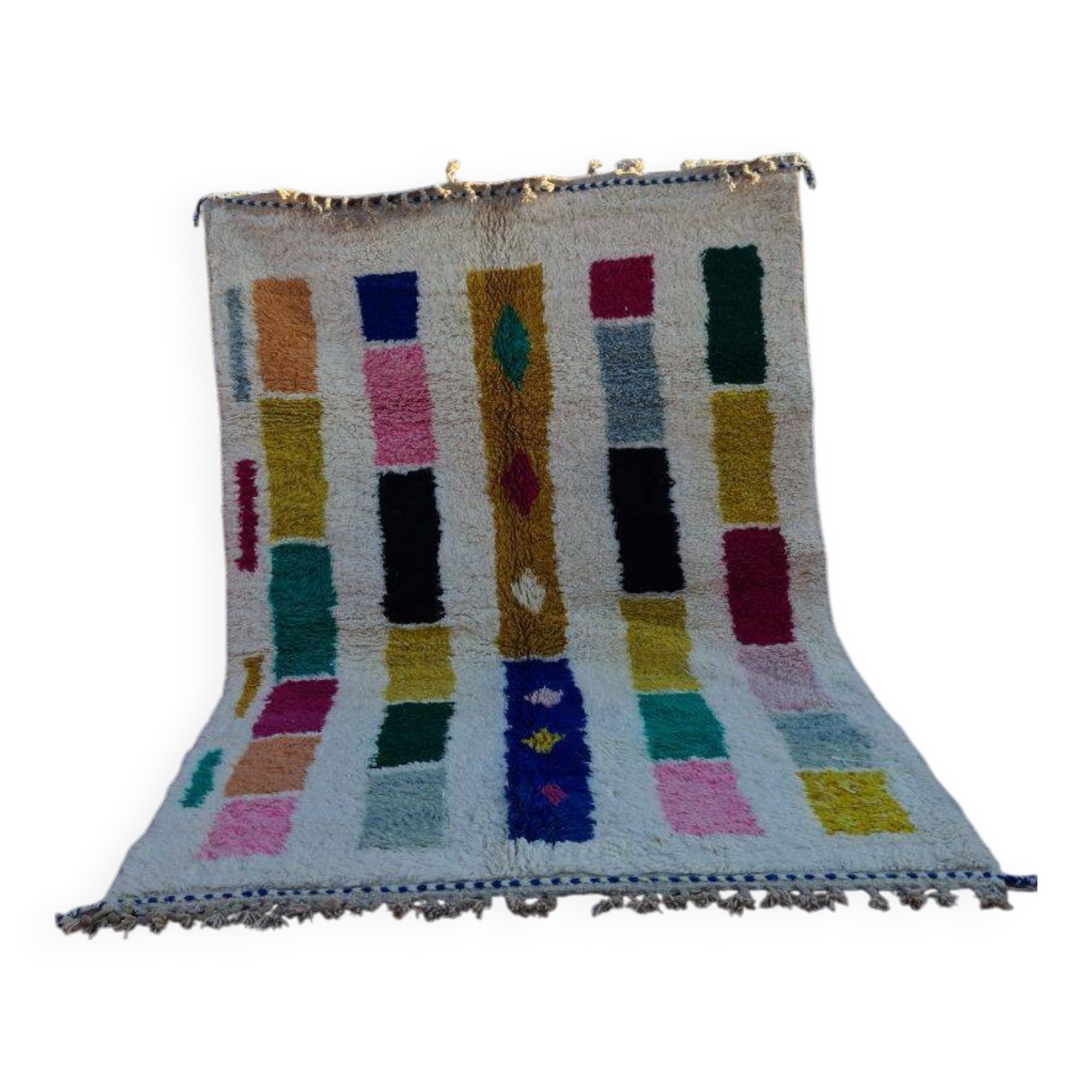 Beni Mrirt Rug 100% Natural Wool – Luxury and Berber Craftsmanship