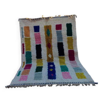 Tapis Beni Mrirt 100% Laine Naturelle – Luxe et Artisanat Berbère