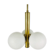 Brass pendant lamp by Kaiser, Germany, 60s