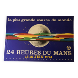 Original poster 24 Hours of Le Mans 1974