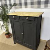 Black vintage Parisian sideboard