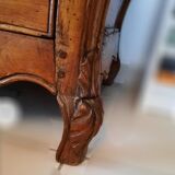 Commode galbée 18ème louis xv