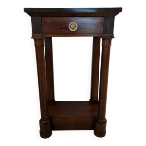 Ancienne et petite console - acajou