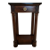 Antique small Empire console from the early 19th century in mahogany and marble.