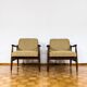 Kvadrat Customizable Pair Of Restored Mid Century Armchairs, 1960s
