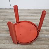 Vintage Space Age Plastic Coffee Table by Dal Vera 1970s