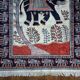 Handmade Indian rug Rajasthan 190x123cm