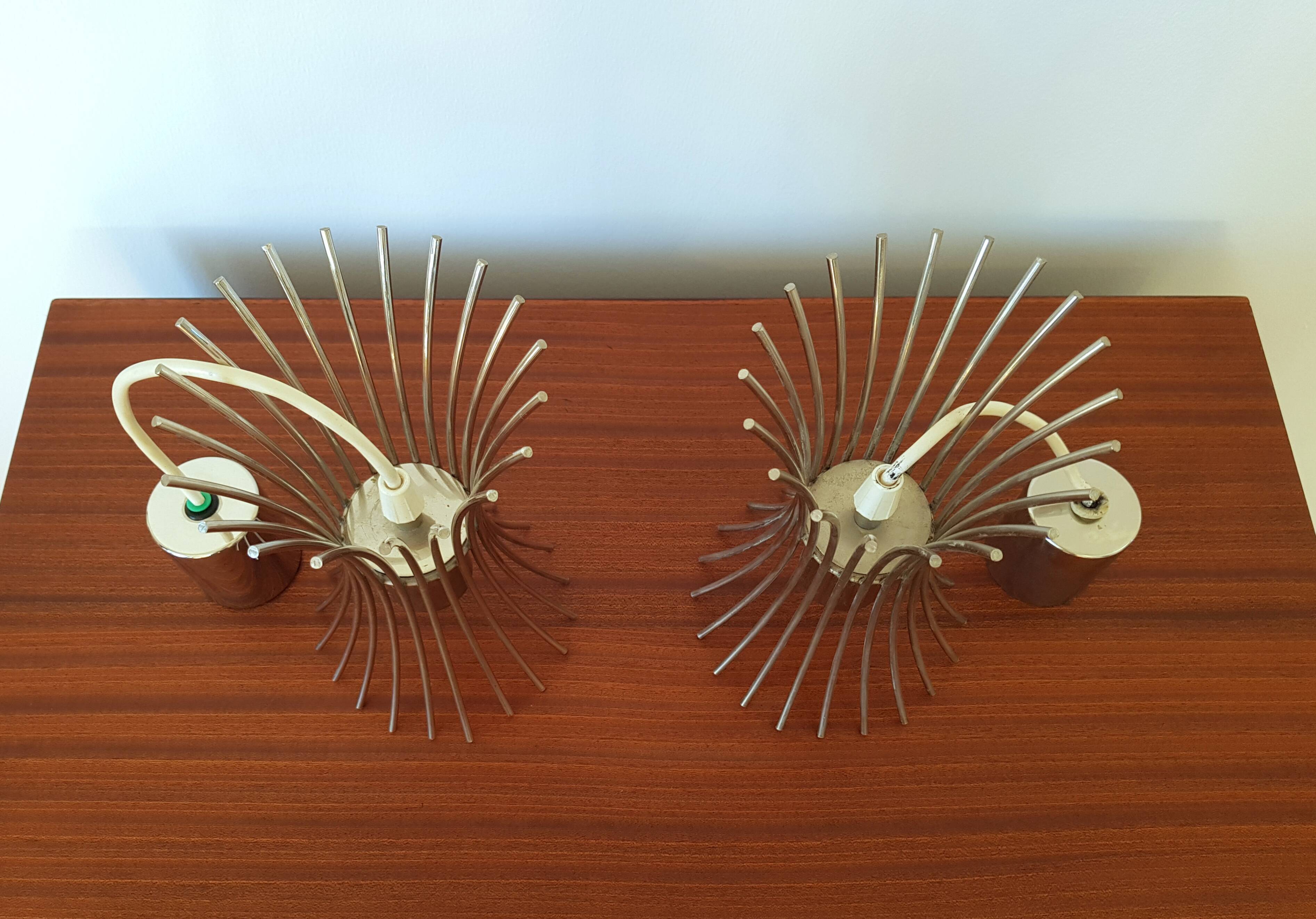 Wall lamps space age 1970