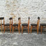 Set of 12 bistro chairs