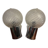 Paire applique Space age