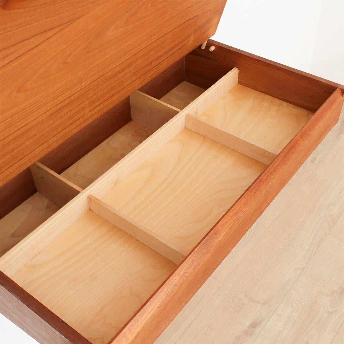 Danish teak wall unit by Poul Cadovius for CADO