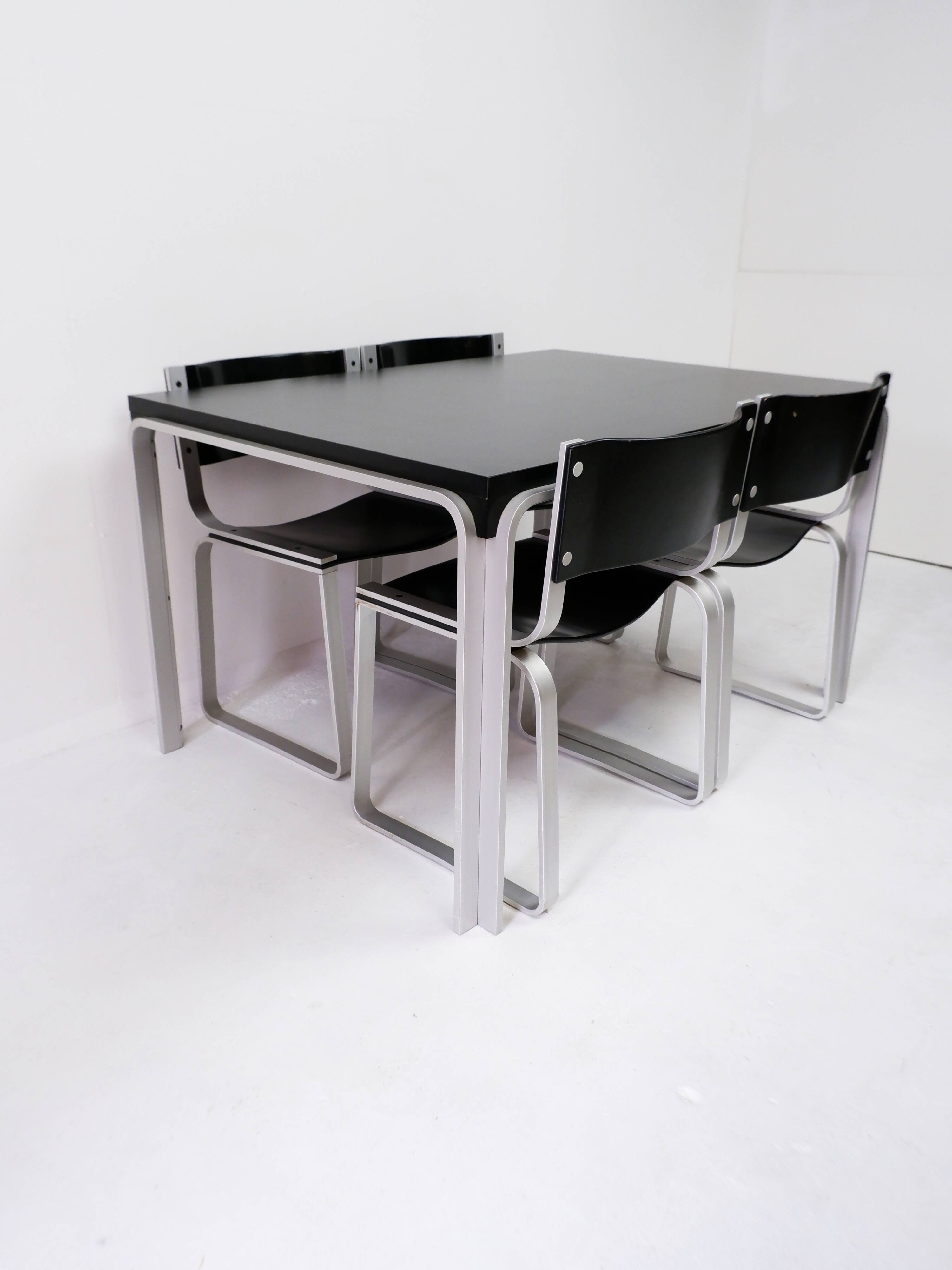 Pastoe Dining set by Pierre Mazairac, 1970s